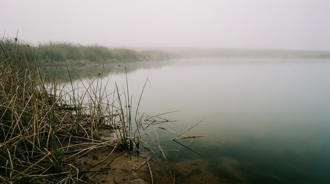 Water — South African smallholding landscape